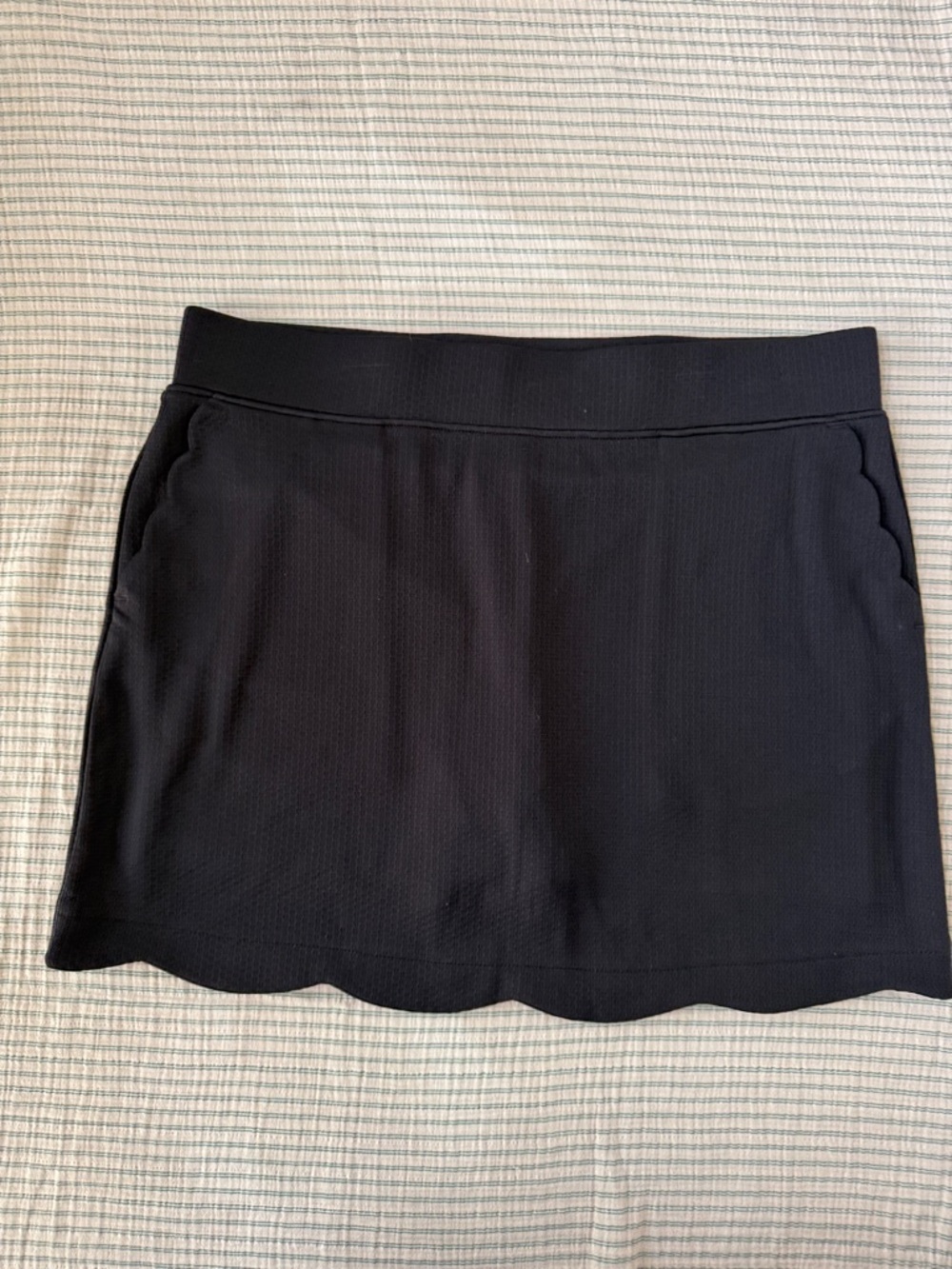 NWOT Pebble Beach Black golf/tennis skirt Large